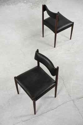 Mid-Century Modern Dutch Dining Chairs by Aksel Bender Madsen for Bovenkamp, 1960s, Set of 2-ZAA-1285495