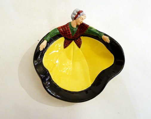 Mid-Century Modern Earthenware Farm Ashtray, 1960s-RNR-1248967