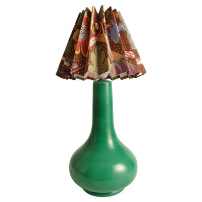 Mid-Century Modern Emerald Green Table Lamp from Casa Pupo, London, 1960s-RUK-1812299