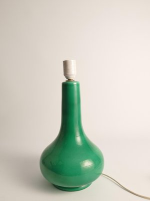 Mid-Century Modern Emerald Green Table Lamp from Casa Pupo, London, 1960s-RUK-1812299