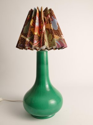 Mid-Century Modern Emerald Green Table Lamp from Casa Pupo, London, 1960s-RUK-1812299