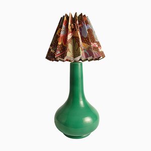 Mid-Century Modern Emerald Green Table Lamp from Casa Pupo, London, 1960s-RUK-1812299