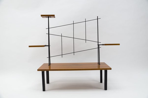 Mid-Century Modern Etagere in Metal & Wood, 1960s-KQB-1279836