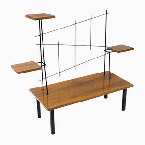 Mid-Century Modern Etagere in Metal & Wood, 1960s-KQB-1279836