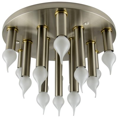 Mid-Century Modern Fifteen-Light Ceiling Lamp from Sölken, 1970s-KEG-1416719