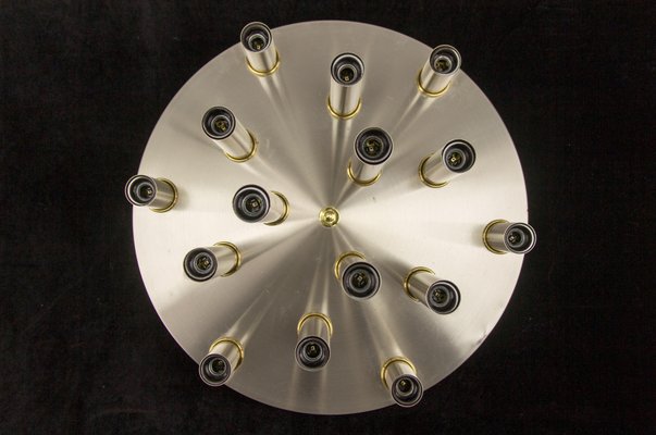 Mid-Century Modern Fifteen-Light Ceiling Lamp from Sölken, 1970s-KEG-1416719