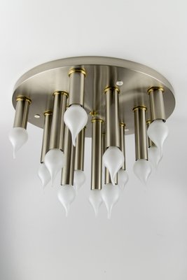 Mid-Century Modern Fifteen-Light Ceiling Lamp from Sölken, 1970s-KEG-1416719