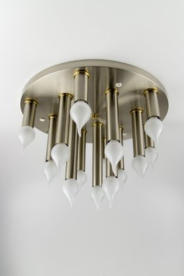 Mid-Century Modern Fifteen-Light Ceiling Lamp from Sölken, 1970s-KEG-1416719