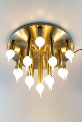 Mid-Century Modern Fifteen-Light Ceiling Lamp from Sölken, 1970s-KEG-1416719