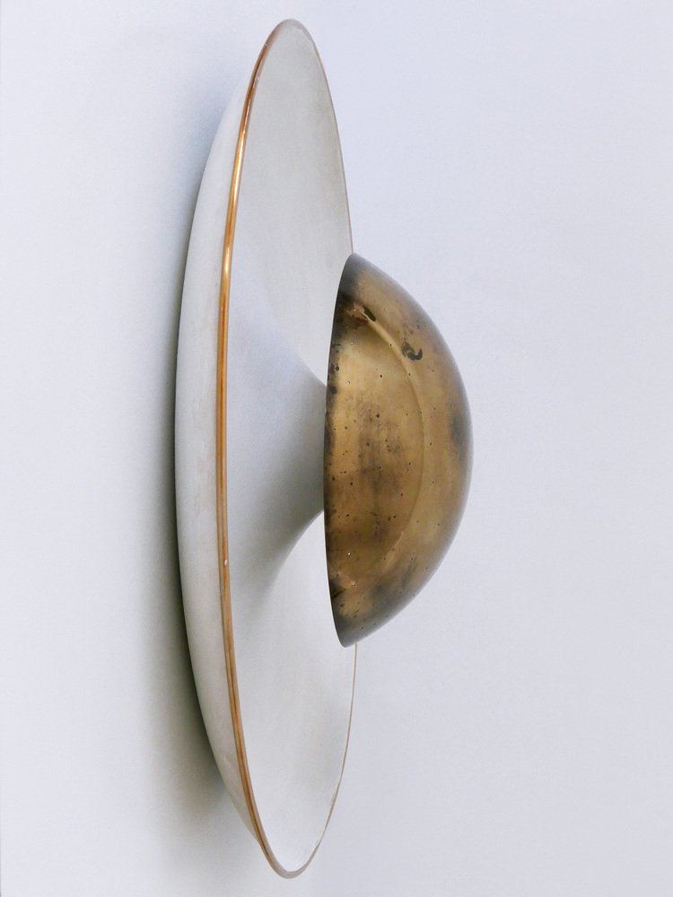 Mid-Century Modern Flush Mount by Bünte & Remmler, Germany, 1950s