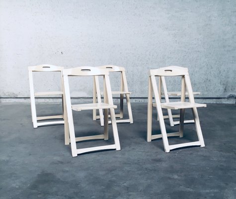 Mid-Century Modern Folding Chairs by Aldo Jacober for Alberto Bazzani, Italy, 1960s, Set of 5-RQV-883393