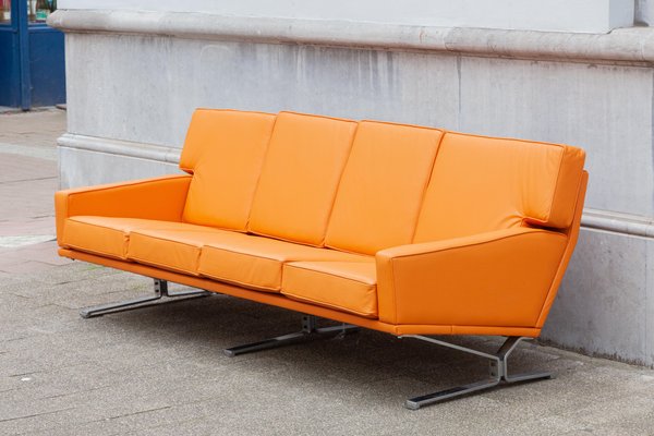 Mid-Century Modern Four-Seat Sofa, 1960s-KL-1079168