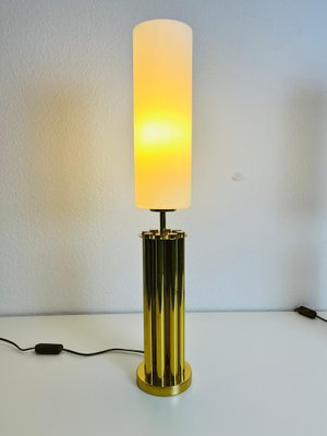 Mid-Century Modern French Brass Table Lamps, 1960s, Set of 2-PUK-1306768