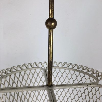 Mid-Century Modern French Metal Umbrella Stand by Mathieu Matégot, 1960s-QZ-1143231