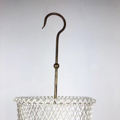 Mid-Century Modern French Metal Umbrella Stand by Mathieu Matégot, 1960s-QZ-1143231