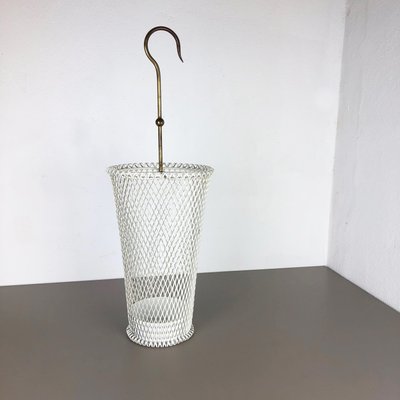 Mid-Century Modern French Metal Umbrella Stand by Mathieu Matégot, 1960s-QZ-1143231