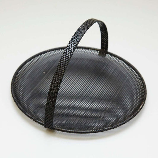 Mid-Century Modern Fruit Black Plate by Mathieu Matégot for Artimeta, 1950s