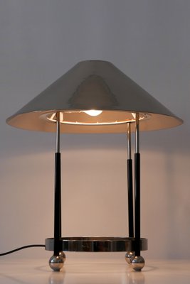 Mid-Century Modern German Nickel-Plated Brass Monumental Table Lamp, 1970s-WPT-617965