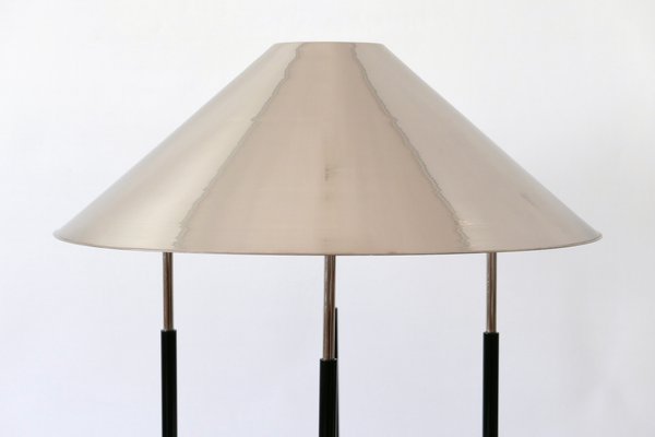 Mid-Century Modern German Nickel-Plated Brass Monumental Table Lamp, 1970s-WPT-617965