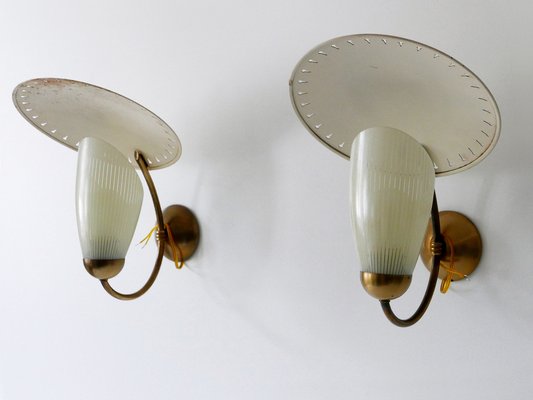 Mid-Century Modern German Sputnik Sconces, 1950s, Set of 2-WPT-1275936