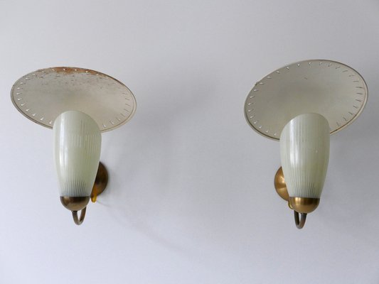 Mid-Century Modern German Sputnik Sconces, 1950s, Set of 2-WPT-1275936