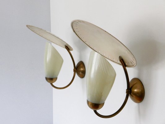 Mid-Century Modern German Sputnik Sconces, 1950s, Set of 2-WPT-1275936