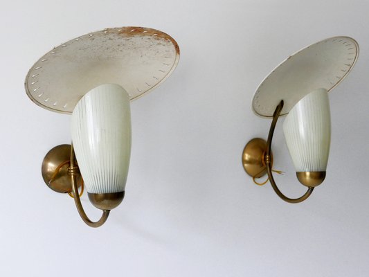 Mid-Century Modern German Sputnik Sconces, 1950s, Set of 2-WPT-1275936