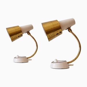 Mid-Century Modern German Table or Wall Lamps, 1950s, Set of 2-WPT-702824