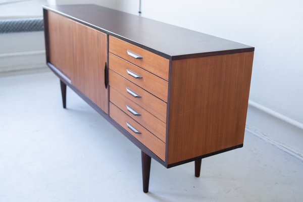 Mid-Century Modern German Teak Sideboard by Otto Wagner for Schwaco-Möbel-Werk, Herford, 1950s-IXA-1785290