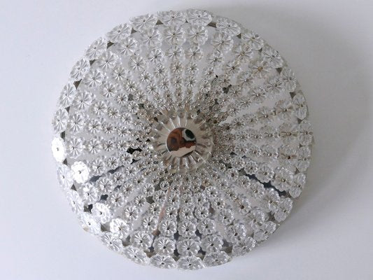 Mid-Century Modern Glass Flower Sconce by H. Richter, 1950s-WPT-1409355