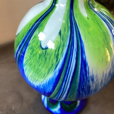 Mid-Century Modern Glass Italian Vase in Carlo Moretti Style, 1970s-NMK-1311069