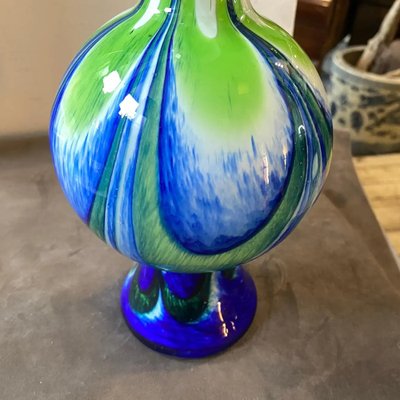 Mid-Century Modern Glass Italian Vase in Carlo Moretti Style, 1970s-NMK-1311069