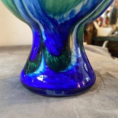 Mid-Century Modern Glass Italian Vase in Carlo Moretti Style, 1970s-NMK-1311069