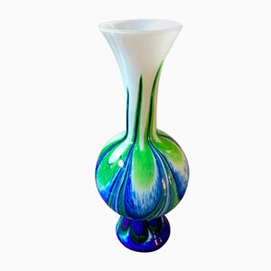 Mid-Century Modern Glass Italian Vase in Carlo Moretti Style, 1970s-NMK-1311069