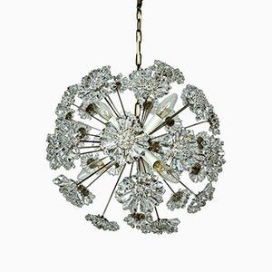 Mid-Century Modern Glass Sputnik Chandelier, 1970s-QJA-1093880