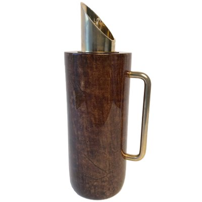 Mid-Century Modern Goatskin Thermos Caraffe Pitcher by Aldo Tura-LYQ-1171691