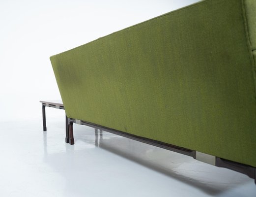 Mid-Century Modern Green Modular Sofa, Italy, 1970s-FGA-2042652