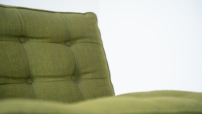 Mid-Century Modern Green Modular Sofa, Italy, 1970s-FGA-2042652