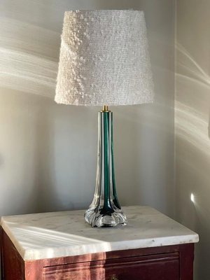 Mid-Century Modern Green Table Lamp by Paul Kedelv for Flygsfors-ARN-1007599