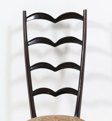 Mid-Century Modern High Back Side Chair by Paolo Buffa, 1950s-MY-1128475