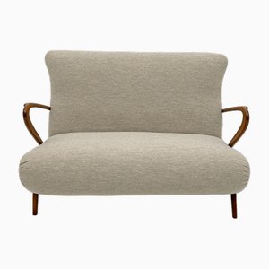 Mid-Century Modern Italian Bouclè Sofa by Guglielmo Ulrich, 1950s-FER-1749890