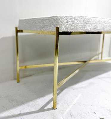 Mid-Century Modern Italian Brass Bench, 1970s-FGA-1441744