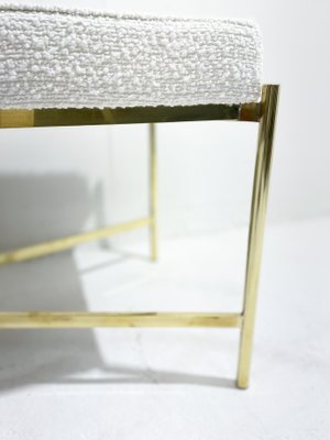 Mid-Century Modern Italian Brass Bench, 1970s-FGA-1441744