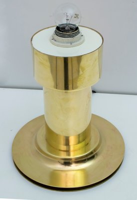 Mid-Century Modern Italian Brass Table Lamp, 1960s-FER-701701