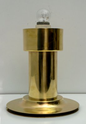 Mid-Century Modern Italian Brass Table Lamp, 1960s-FER-701701