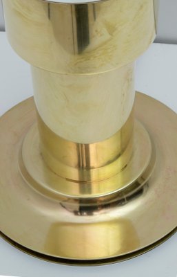 Mid-Century Modern Italian Brass Table Lamp, 1960s-FER-701701