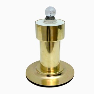 Mid-Century Modern Italian Brass Table Lamp, 1960s-FER-701701