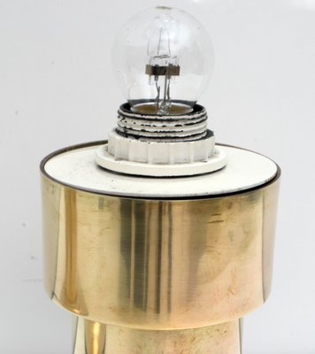 Mid-Century Modern Italian Brass Table Lamps, 1960s, Set of 2-FER-701489