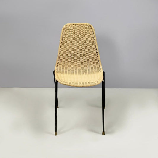 Mid-Century Modern Italian Chairs DU 40 attributed to Gastone Rinaldi for Rima, 1960s, Set of 2