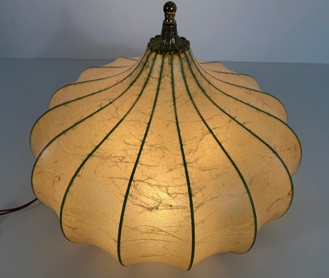 Mid-Century Modern Italian Cocoon Flush Mount by Achille Castiglioni, 1960s-PUK-1385761